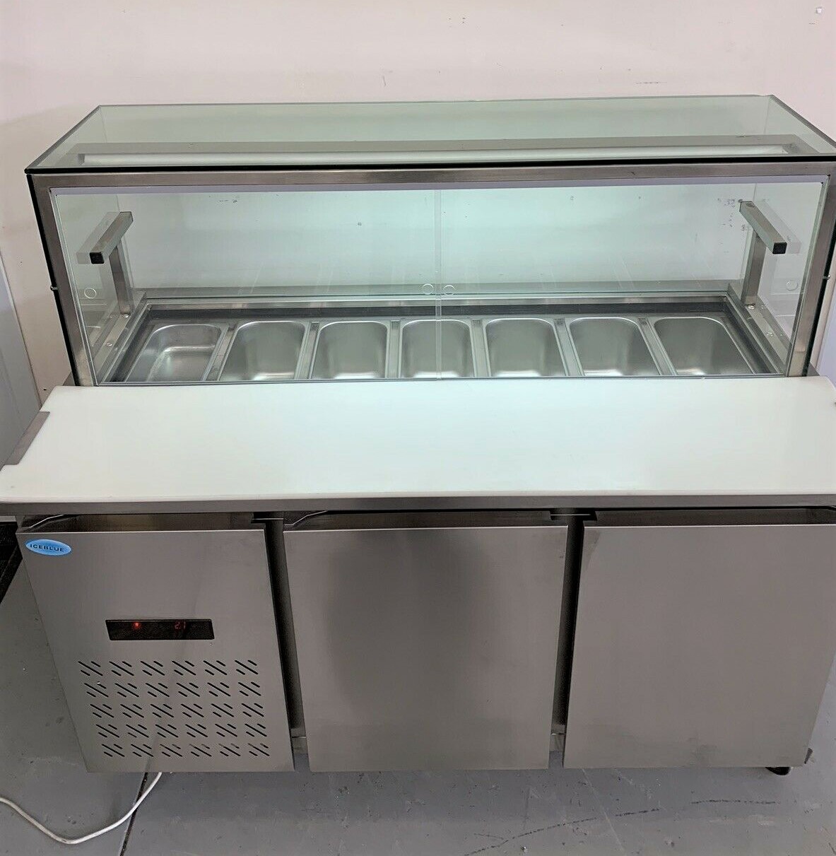 Stainless Steel Food Prep Underbar Refrigerator - second hand fridges